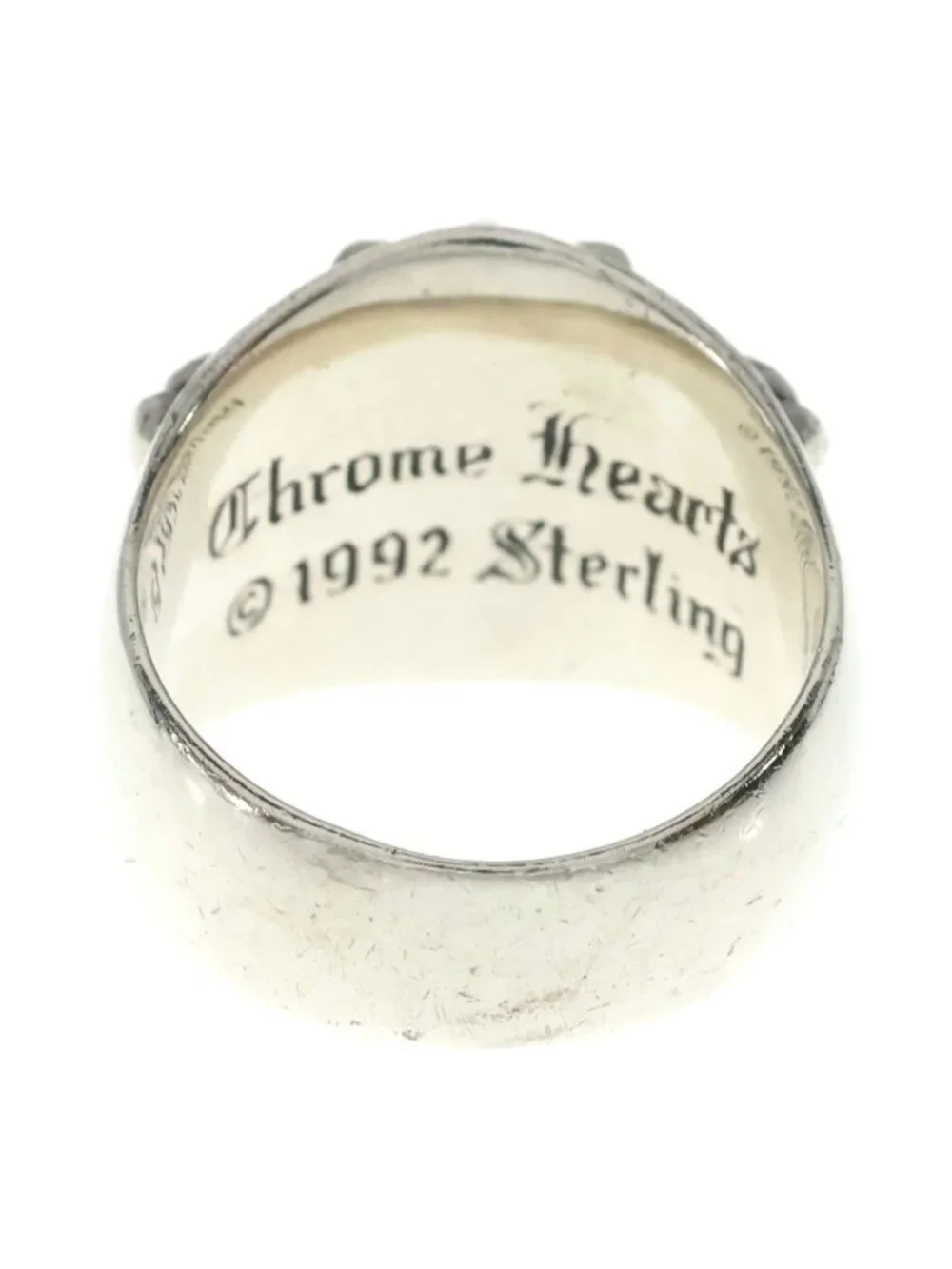 Chrome Hearts Keeper Ring Silver